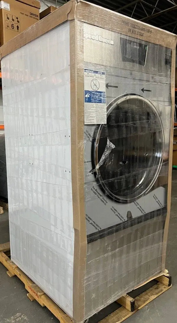 Speed Queen Gas Dryer ST075N 200240v Stainless Steel Card Ready OPL Hotel New - Laundry Machines and Parts