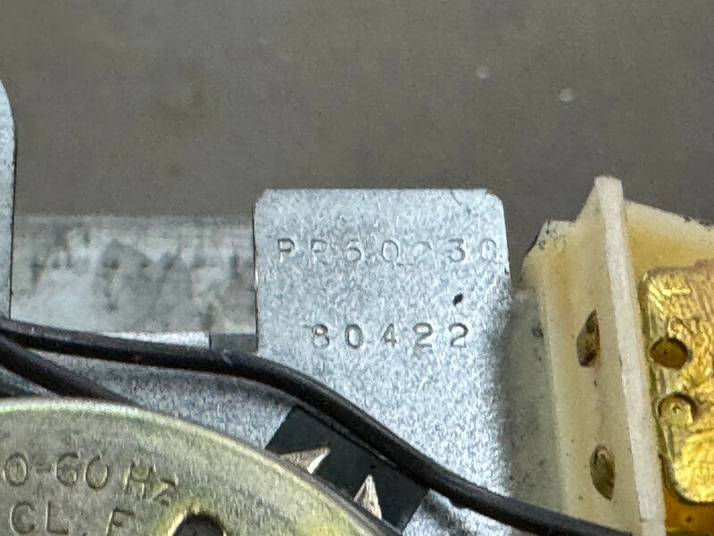 MAYTAG PRIMUS WASHER TIMER PR 6023, 23001065 230V (USED)