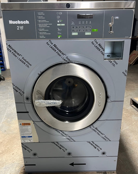 Huebsch HCT20 Front Load Washer 20Lb 200-240V 50-60Hz 1/3Ph Coin Op 2022 [New]