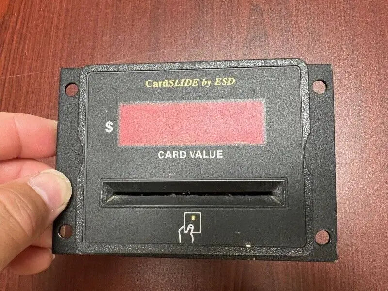 ESD Card Reader 11-000-472 CardSlide Assembly SQ Huebsch Cardmate EDC Dryer Used - Laundry Machines and Parts