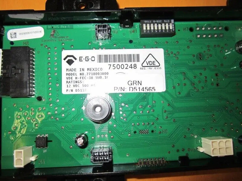 Speed Queen Dryer Main Control Board Assembly D514565 GREEN H1 DRYER CNTRL HOME Speed Queen