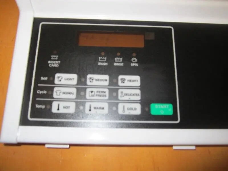 Speed Queen Alliance Control Panel Assembly and Overlay 203996 OVERLAY TLW H7S Speed Queen