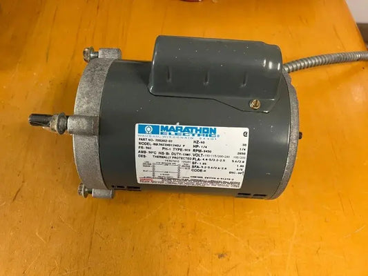 Dryer Motor 100v115v 200v230v 60Hz 1PH For Speed Queen PN 70020201 Used - Laundry Machines and Parts