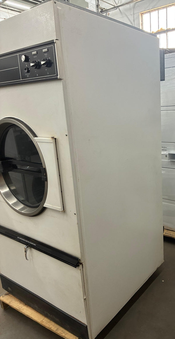 Unimac 75lb DTB75CG Gas Dryer White 120v 60Hz OPL Hotel [Used]