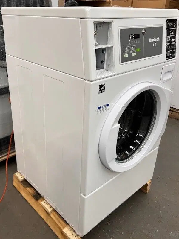 Huebsch HFNKCASP116TW01 Washer Front Load 21.5Lb 60Hz 120v Coin Op 2021 [Used] Huebsch