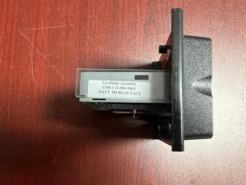 ESD Card Reader 11-000-9064 CardSlide Assembly Maytag PD Blue Face [Used] EDI