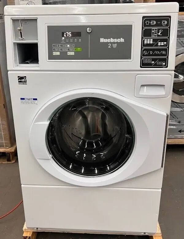 Huebsch HFNKCASP116TW01 Washer Front Load 21.5Lb 60Hz 120v Coin Op 2021 [Used] Huebsch