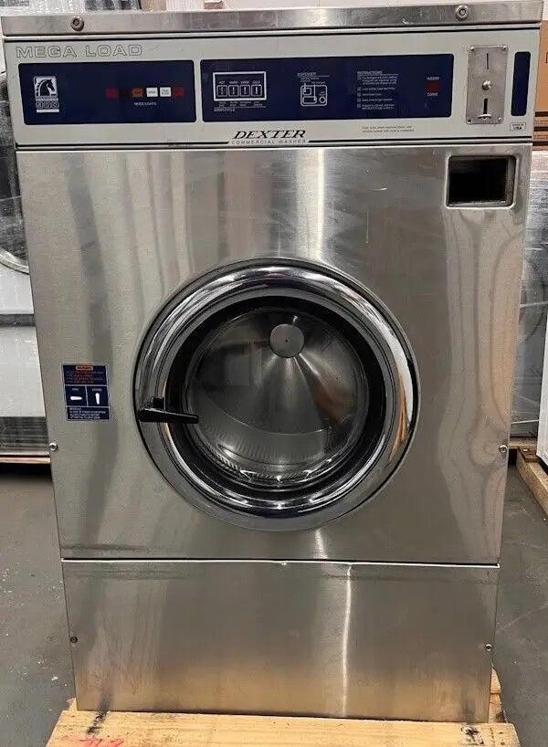 DEXTER front load washer Mega Load 60LB 208-240V 3Ph Coin Op [Used] Dexter