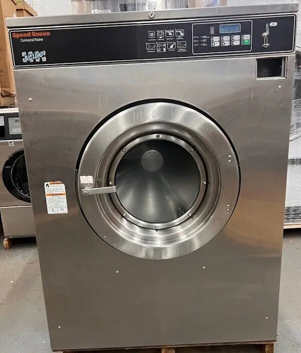 Speed Queen SC80 Front Load Washer 80Lb 200-240V 50/60Hz 3Ph Coin Op 2003 [Used] Speed Queen