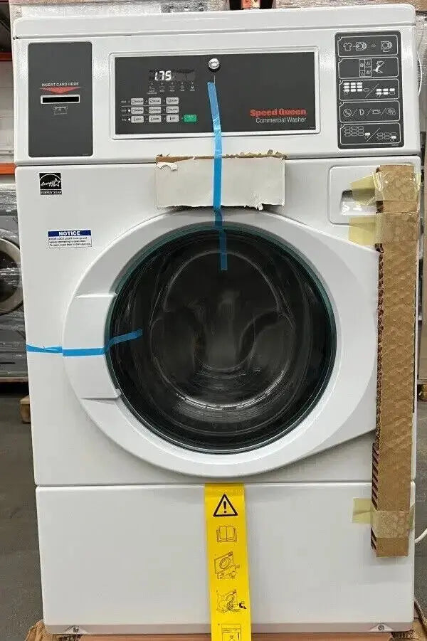 Speed Queen SFNNYASG116TW01 Front Load Washer 120V 60Hz CardRe OPL 21 [Open Box] Speed Queen