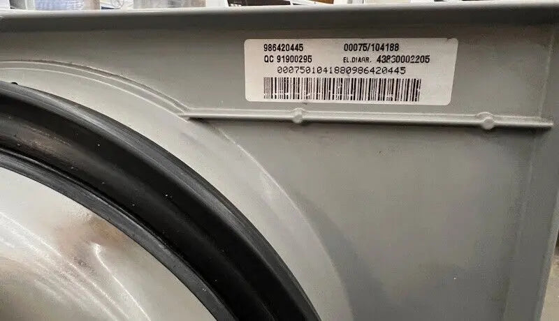 Wascomat Junior W75 Front Load Washer SS 20Lb 208-240V 3Ph 60Hz Coin Op [Used] Wascomat