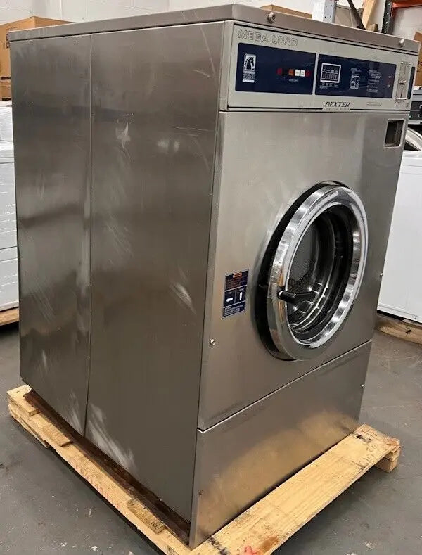 DEXTER front load washer Mega Load 60LB 208-240V 3Ph Coin Op [Used] Dexter