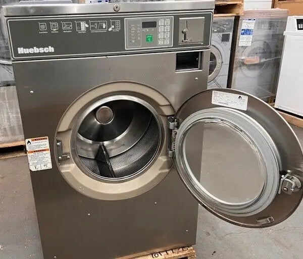 Huebsch HC30 Front Load Washer 30Lb 208-240V 60Hz 3Ph Coin Op 2005 [Used] Huebsch