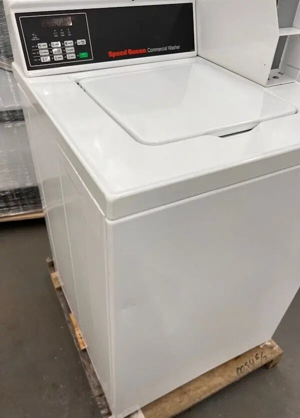 Speed Queen SWNNC2HP113TW15 Top Load Washer 3.17cu ft 120V Coin Op 2017 [Used] Speed Queen