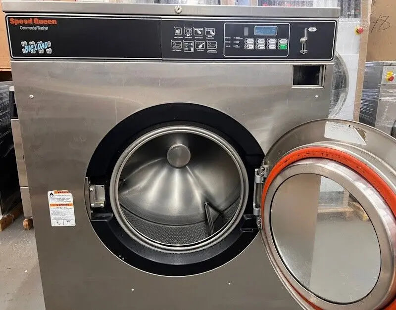 Speed Queen SC80 Front Load Washer 80Lb 200-240V 50/60Hz 3Ph Coin Op 2003 [Used] Speed Queen