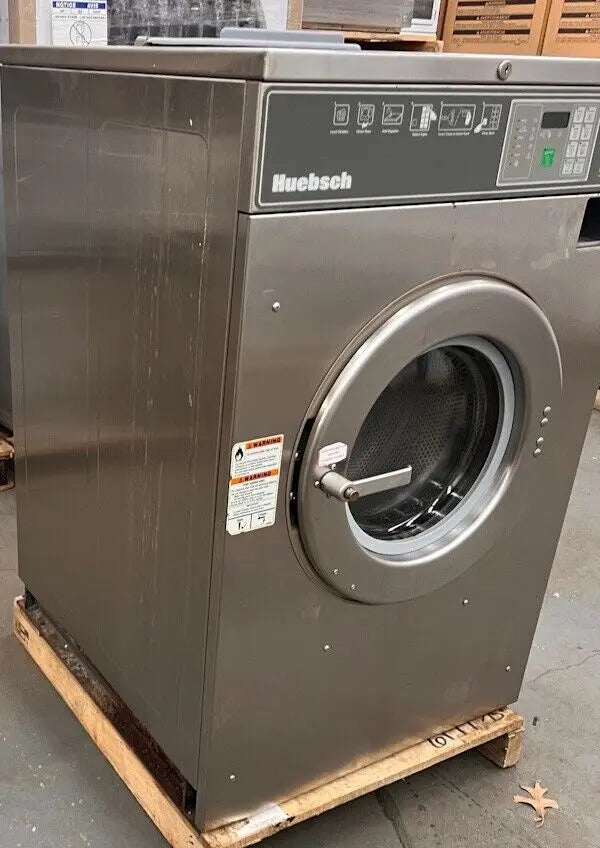 Huebsch HC30 Front Load Washer 30Lb 208-240V 60Hz 3Ph Coin Op 2005 [Used] Huebsch