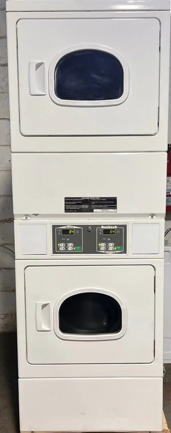 Huebsch HSGY19WF Commercial Stack Gas Dryer 120v 60Hz OPL Hotels Motels [Used] Huebsch