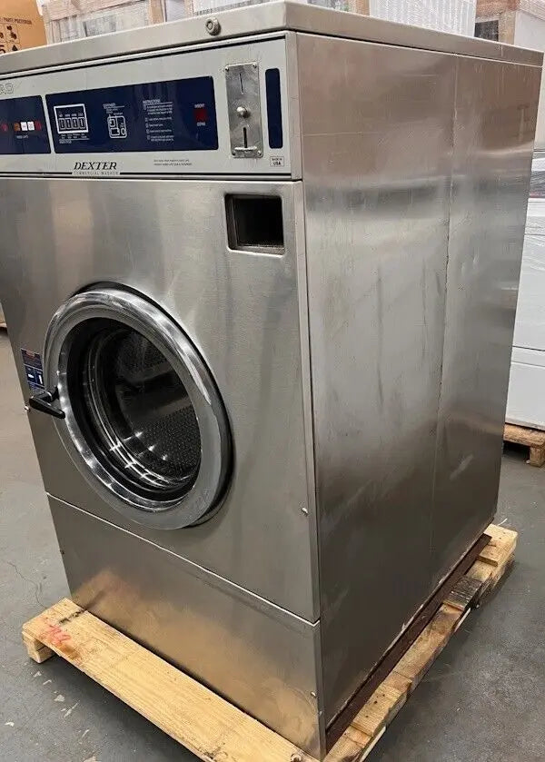 DEXTER front load washer Mega Load 60LB 208-240V 3Ph Coin Op [Used] Dexter