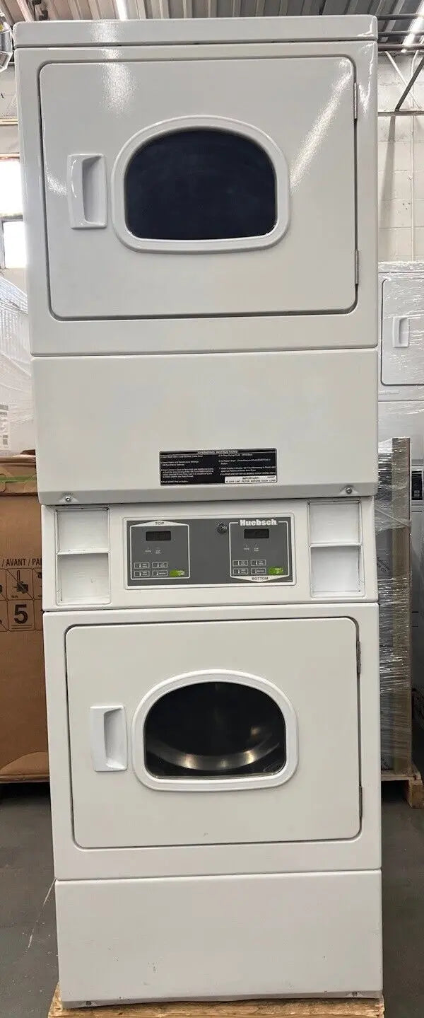 Huebsch HSGBCAG Commercial Stack Gas Dryer 120v 60Hz OPL Hotels Motels [Used] Huebsch