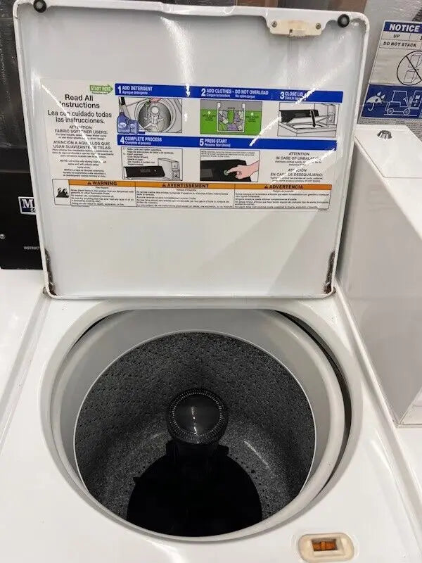 Maytag MAT20PDAWW0 Top Load Washer 27in 2.9 Cu.Ft. 120v/ 60Hz Coin Op 2019[Used] Maytag