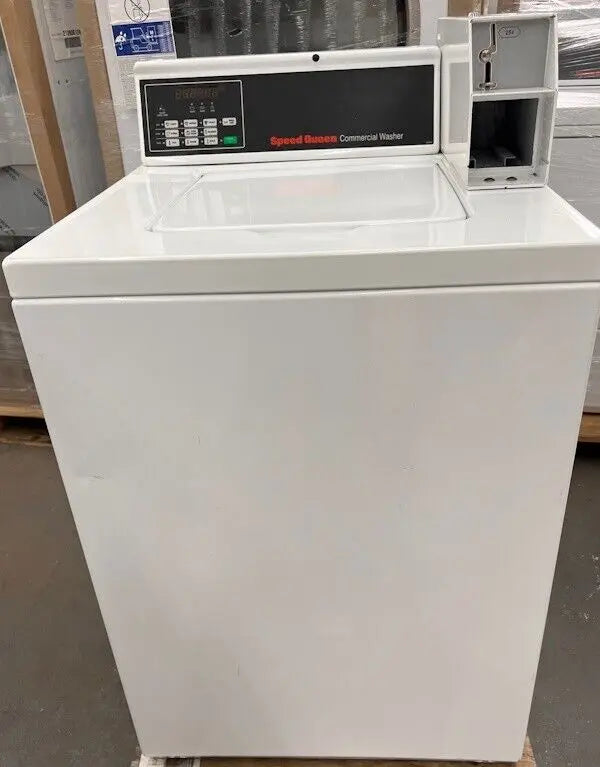 Speed Queen SWNNC2HP113TW15 Top Load Washer 3.17cu ft 120V Coin Op 2017 [Used] Speed Queen