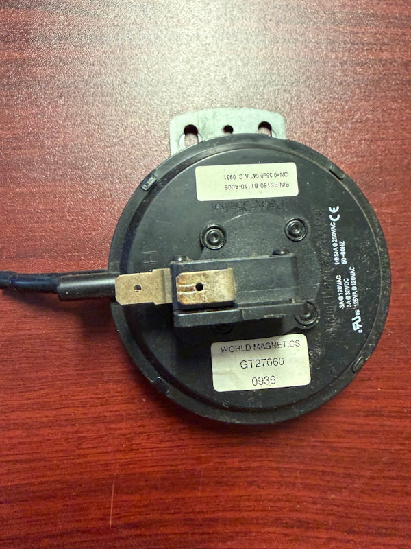 Dryer Vacuum Switch for Wascomat P/N: 471886503 PS160-B1110-A006 [Used]