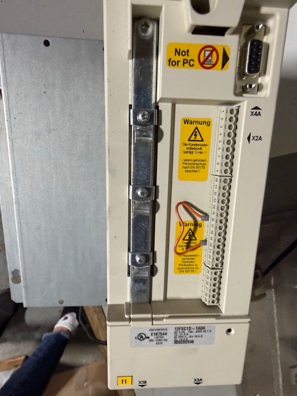 KEB Combivert INVERTER 12F5C1-1A0A AC 3PH 180-260V 23.1A /80Lb Maytag Washer[Used]