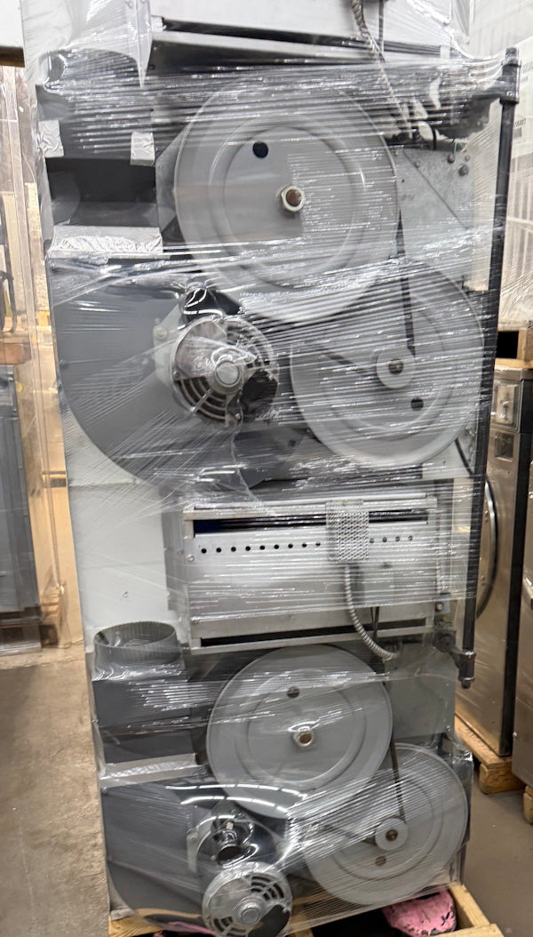Dexter Commercial Stack Dryer 30Lb DL2X30QA 120V 60Hz 1Ph Coin Op Nat Gas[Used]