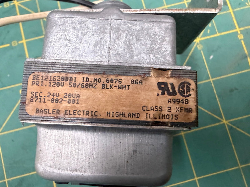 DEXTER Dryer Transformer, Ignition Control 120V 50/60Hz 8711-002-001 [Used]