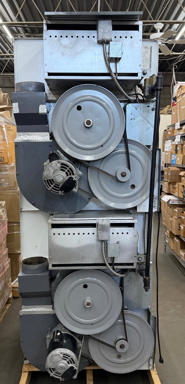 Dexter Commercial Stack Dryer 30Lb DL2X30QA 120V 60Hz 1Ph Coin Op Nat Gas[Used]
