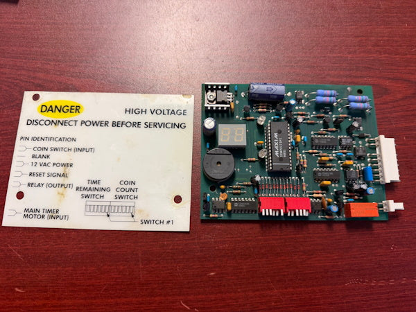 Washer Coin Accumulator/Counter Board for Dexter 9020-005-001 [Used]