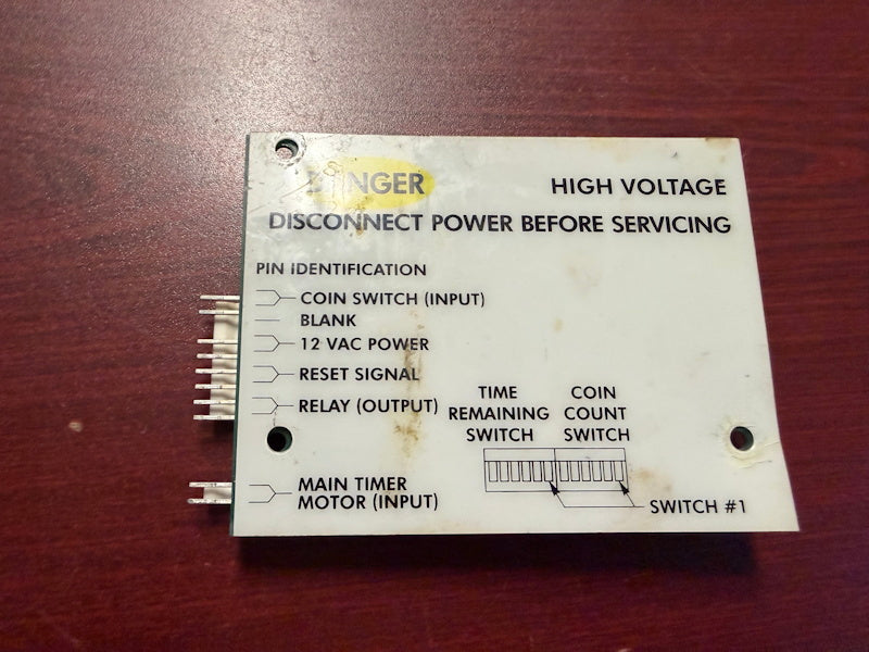 Washer Coin Accumulator/Counter Board for Dexter 9020-005-001 [Used]