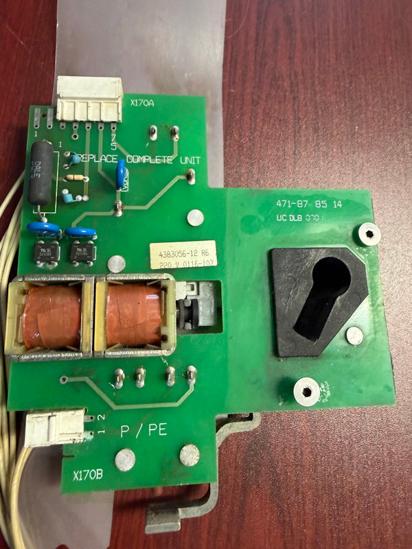 Door Lock Gen5 Washer Wascomat 220V Board W75--W125-W185 438305612 R6 471878514 [Used]
