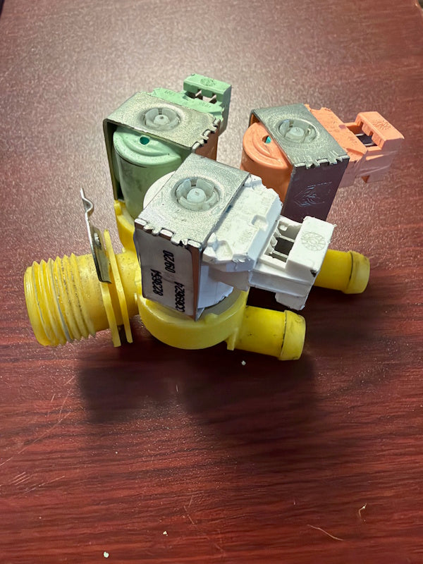 Wascomat 471823654 823654 Washer VALVE,INLET 120/60 3WAY 1/2" [Used]