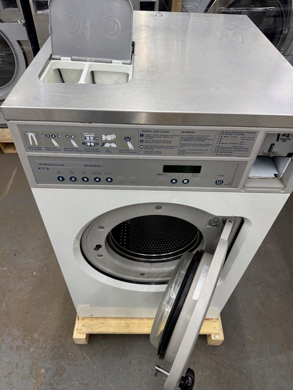 Wascomat SU620E Front Load Washer 20Lb 208-240V 60Hz 1Ph Coin Op 2007[Used]