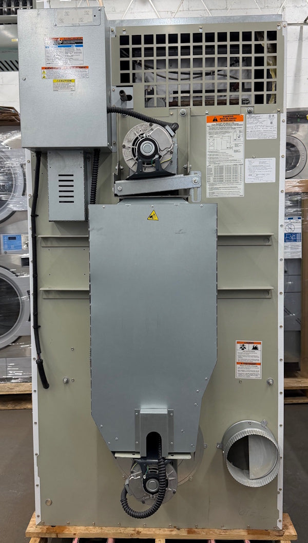 Unimac 75Lb UT075N Gas Dryer White 240v 3Ph 60Hz OPL Hotel [Used]