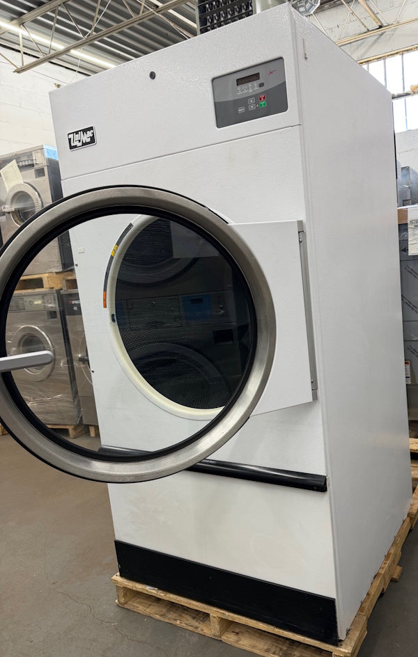 Unimac 75Lb UT075N Gas Dryer White 240v 3Ph 60Hz OPL Hotel [Used]