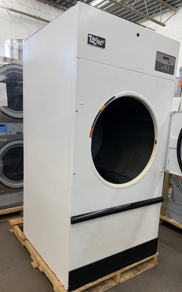 Unimac 75Lb UT075N Gas Dryer White 240v 3Ph 60Hz OPL Hotel [Used]