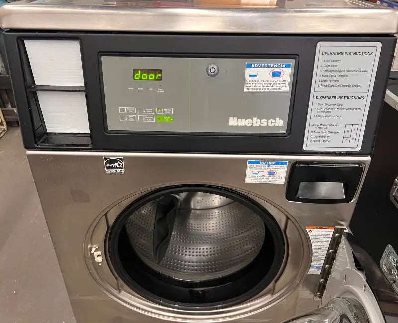 Huebsch HFNBCASP113TN0 Commercial Front Load Washer 120V 60Hz OPL 2015 Used Huebsch