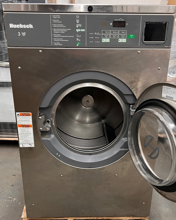 Huebsch HCN030 Front Load Washer 30Lb 220-240V 50/60Hz 1/3Ph CardRe OPL 2014[Used]