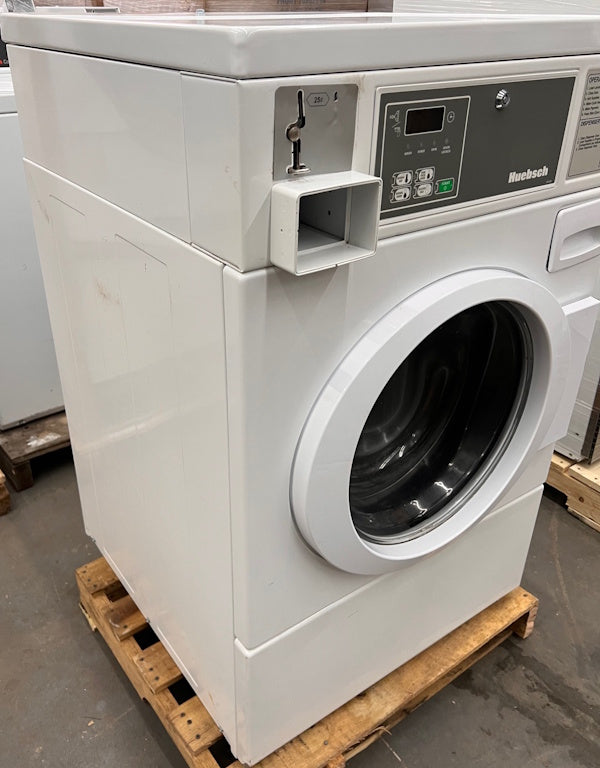 Huebsch HFNBCFSG112TW01 Washer Front Load 3.4Cu Ft 120v 60Hz Coin Op 2014 [Used]