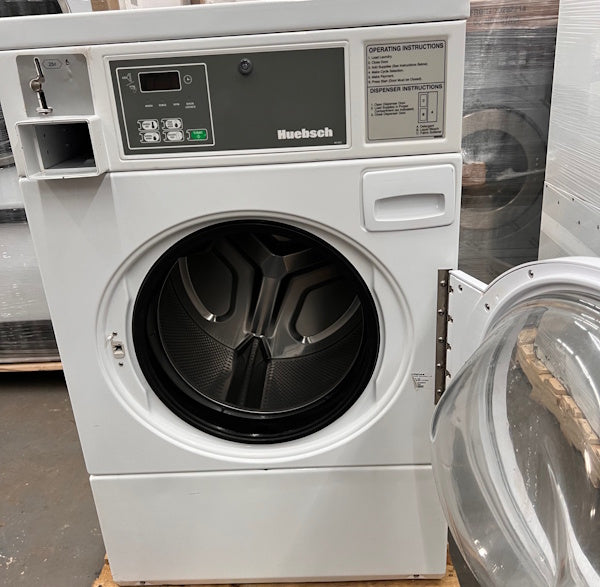 Huebsch HFNBCFSG112TW01 Washer Front Load 3.4Cu Ft 120v 60Hz Coin Op 2014 [Used]