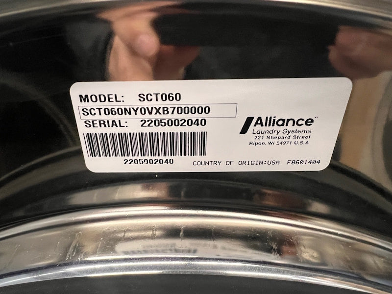 Speed Queen SCT060 Front Load Washer 60Lb 200-240V 50-60Hz 1