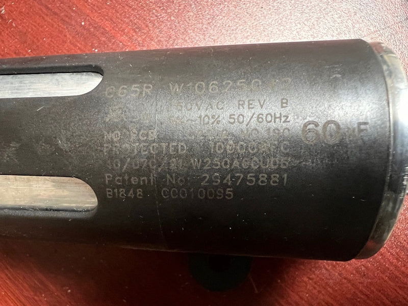 Maytag Whirlpool Genuine OEM Washer Capacitor W10625042, W11227944 [Used]