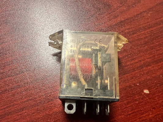 Sky Electronics SKKP-2C Relay 120 VAC Coil 10 Amp 8 Pin [Used]