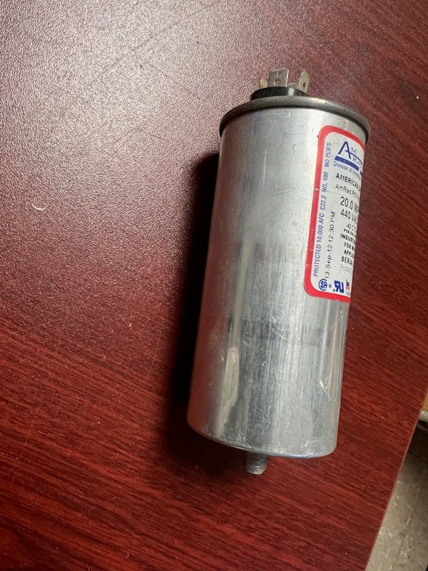 ADC Maytag Whirlpool Motor Start/Run Capacitor 20.0MFD 440VAC P/N 100683[Used]
