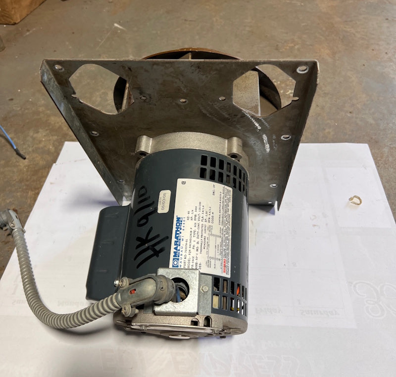 Dryer Motor / Fan 120v/240v 60Hz HP 1/4 For SQ P/N: 701859-01 703376-01[Used]