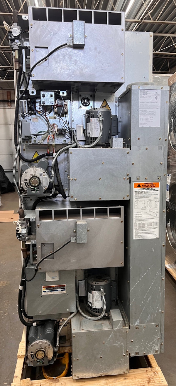 Speed Queen STT30N Stack Gas Dryer 30Lb Almond Card Re,Hotel 120V 60Hz 1Ph 2005[Used]