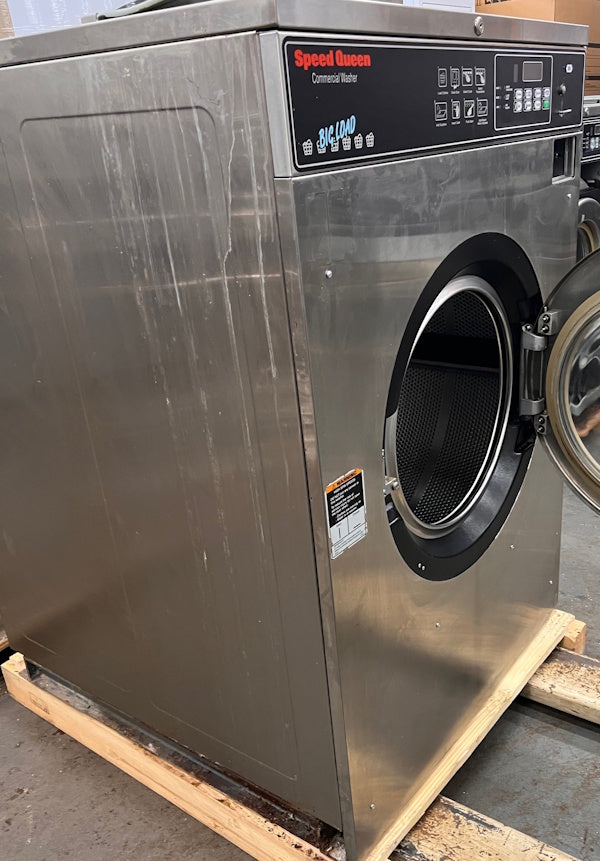 Speed Queen SC60 Front Load Washer 60Lb 208-240V 60Hz 3Ph Coin Op [Used]