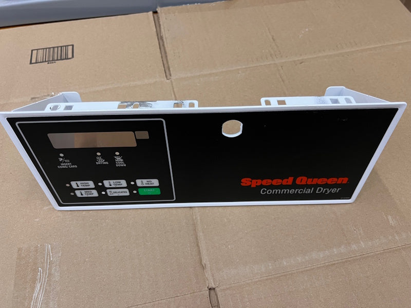 Speed Queen Dryer Service Control Panel 513777W, Overlay 514369 & Not Lock asse[Used]